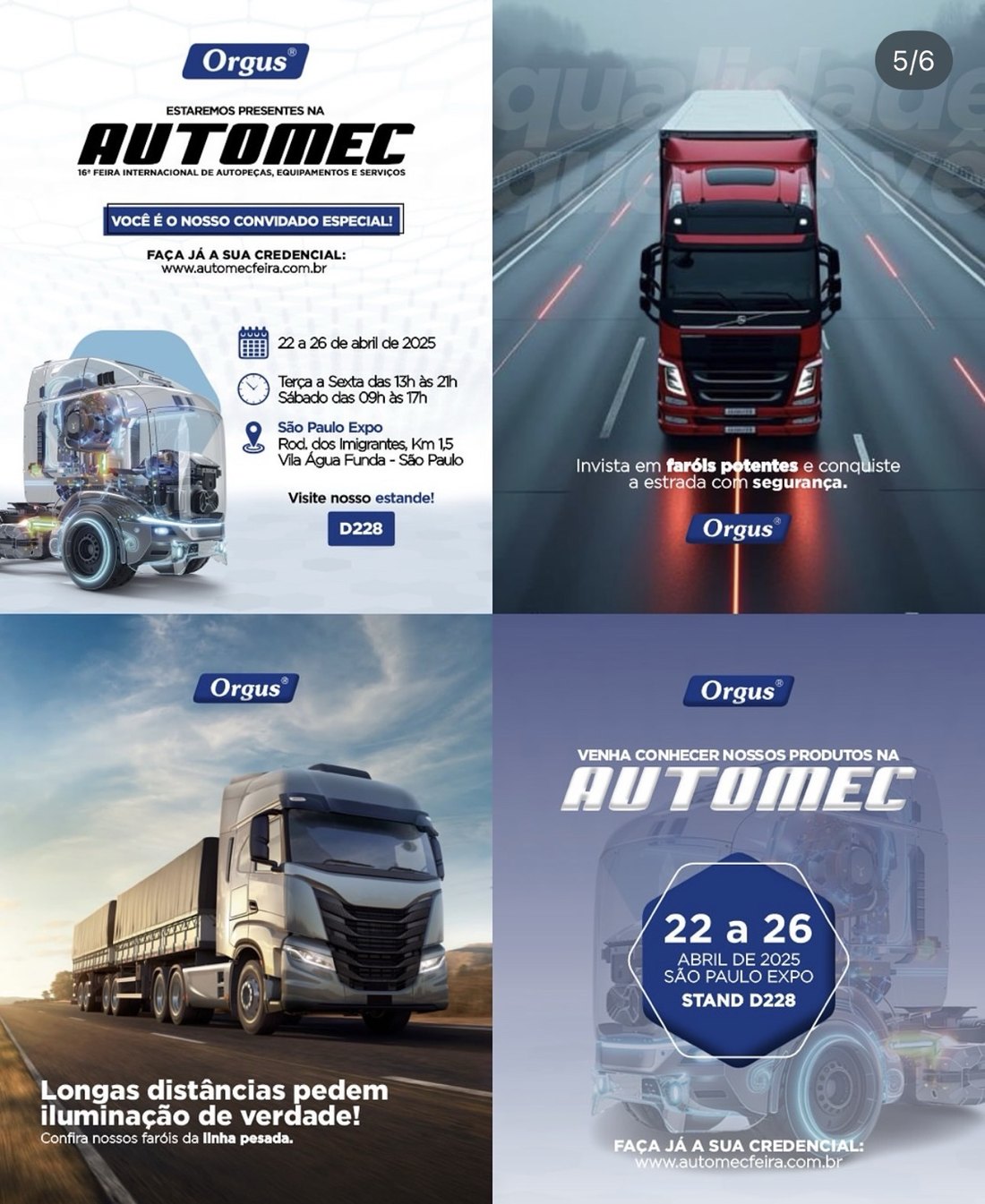 Criativos automotivos Orgús
